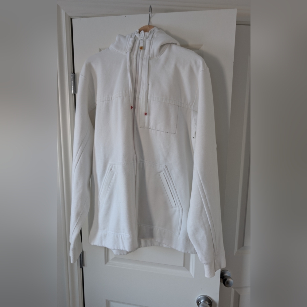 NWT Lululemon Men's White Hoodie - Size L
